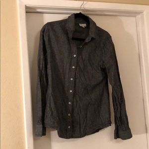 Large casual button down shirt